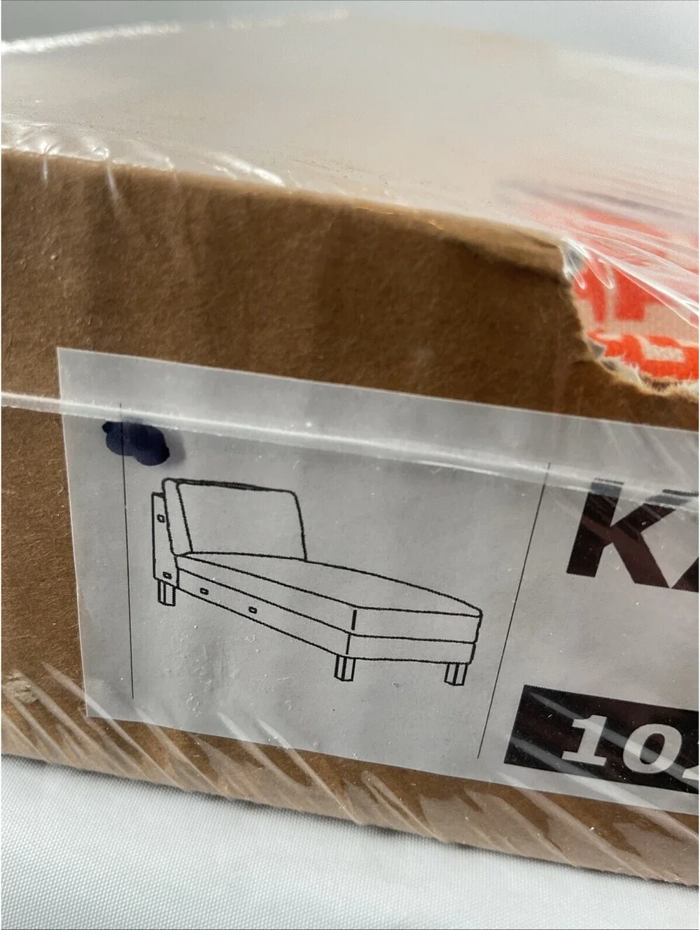 IKEA Karlstad Sofa Chaise Cover 102.547.08 (check Part Number And Picture)